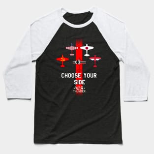 Nation Of Choice (War Thunder) Baseball T-Shirt